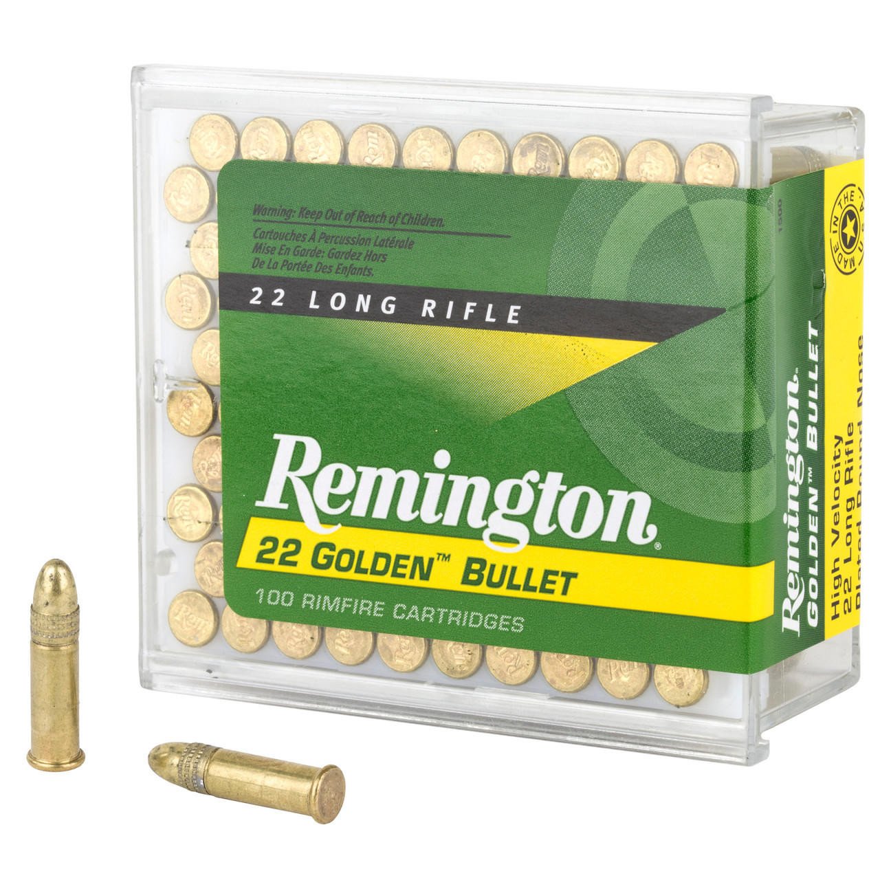 Image of Rem Hv 22lr 40gr Rn 100pk - REM1500