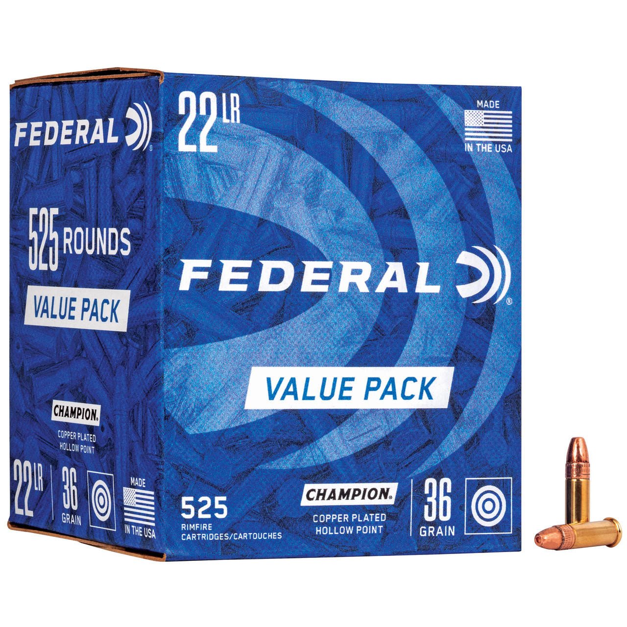 Image of Fed Champ 22lr 36gr Cp Hp 525/5250