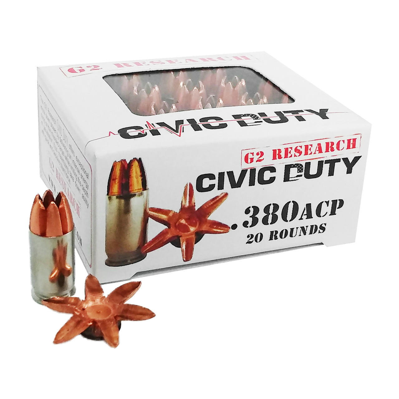 Image of G2r Civic Duty 380acp 64gr 20/500