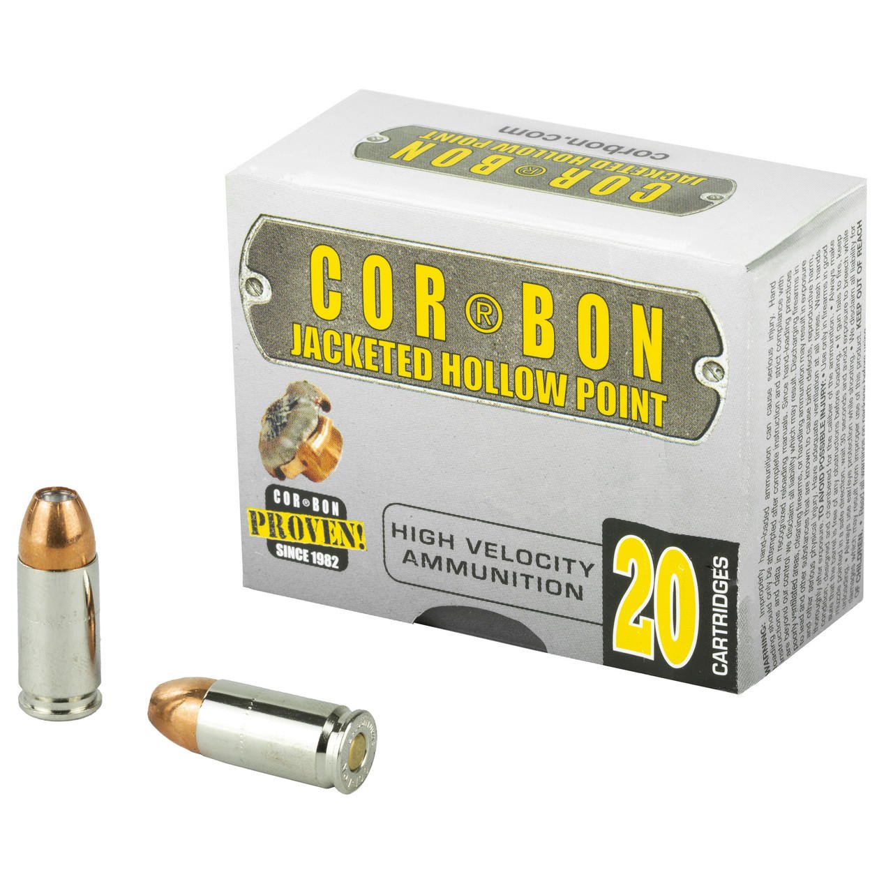 Image of Corbon 9mm+p 115gr Jhp 20/500