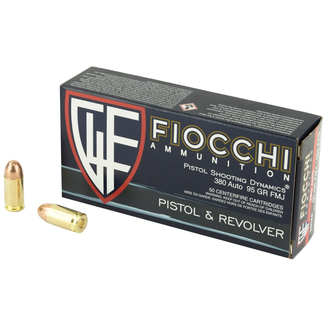 Image of Fiocchi 380acp 95gr Fmj 50/1000