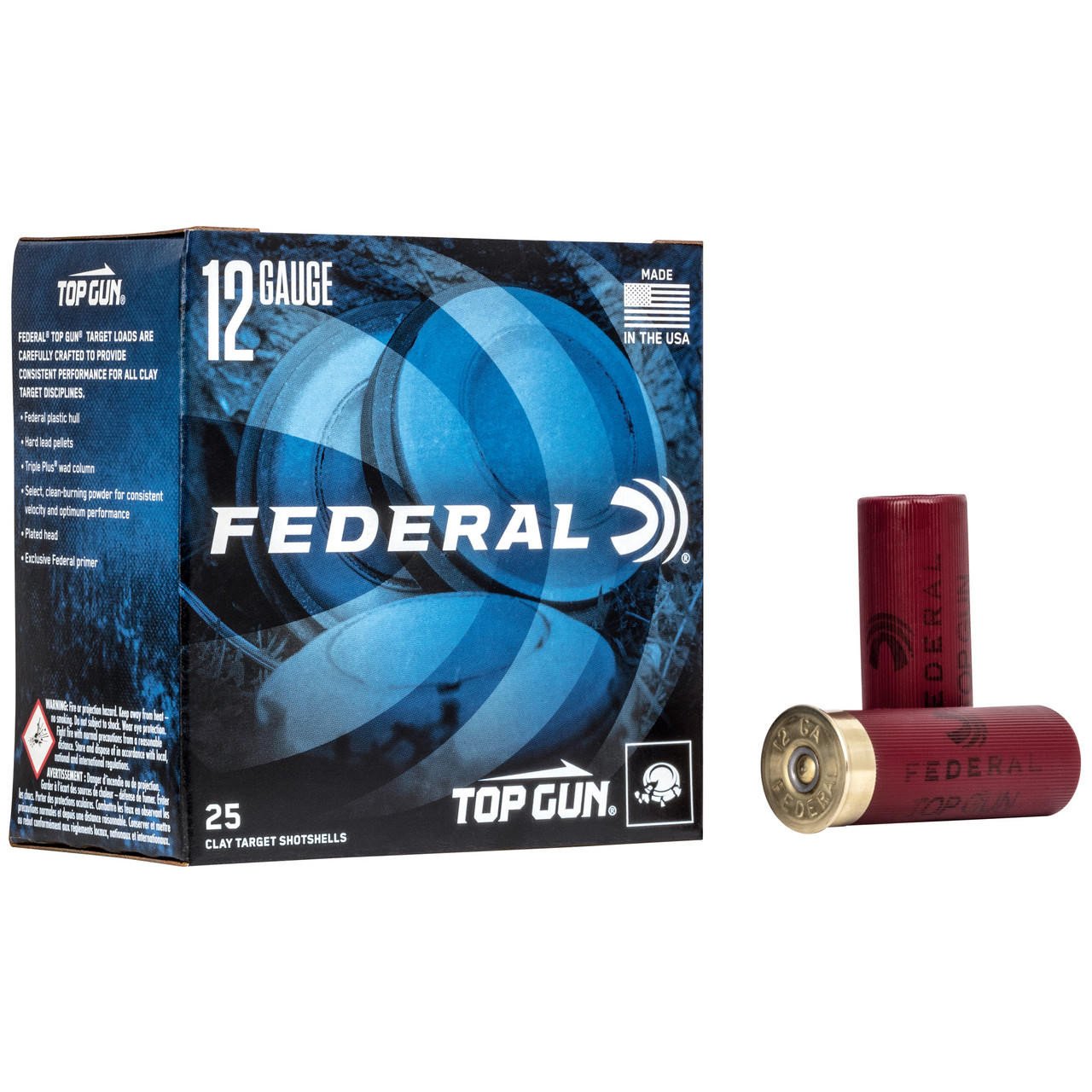 Image of Fed Top Gun 12ga 2.75" #8 25/250 - FETGL128