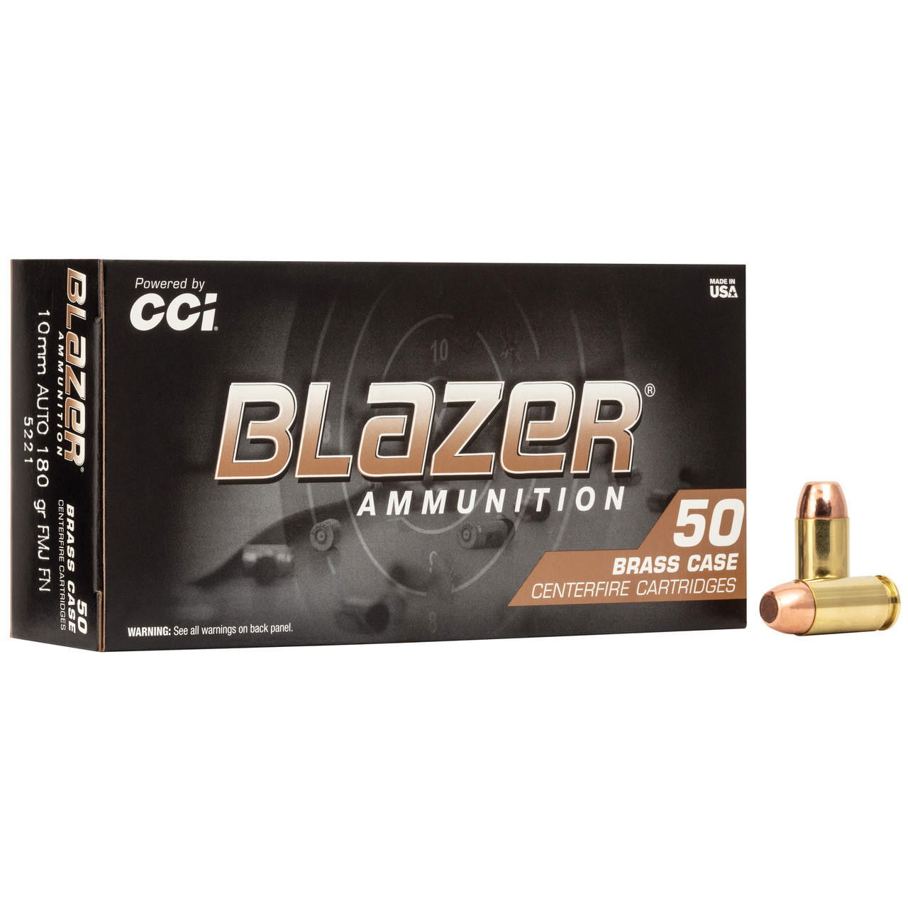 Image of Blazer 10mm Auto 180gr Fmj 50/1000