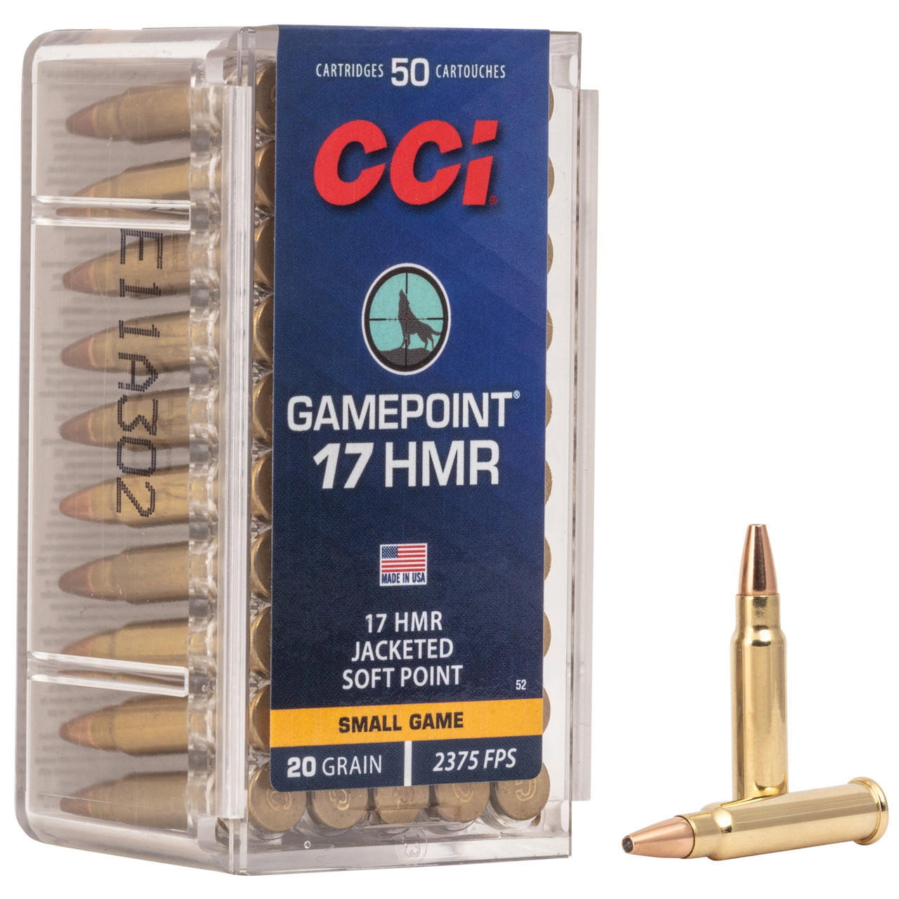 Image of Cci 17hmr 20gr Game Pnt 50/2000