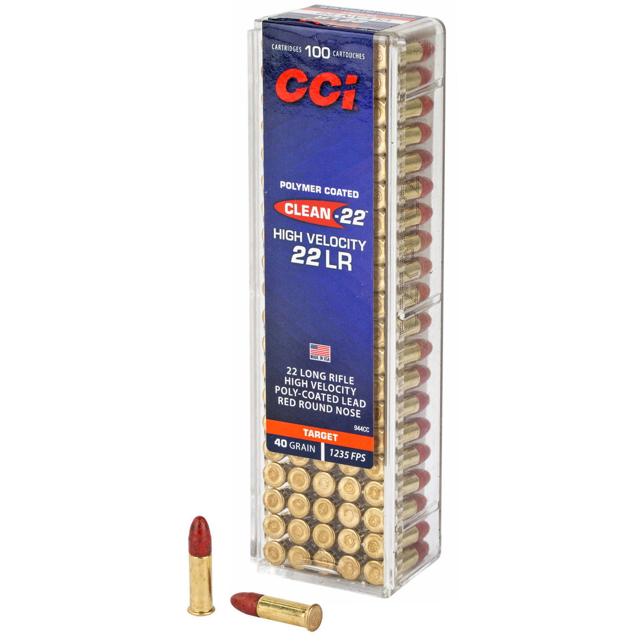 Image of Cci 22lr Hv 40gr Lrn Red 100/5000