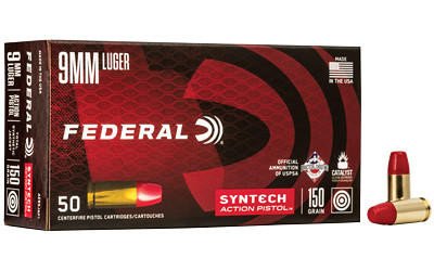 Image of Federal Syntech 9mm 150gr TSJ 50/500