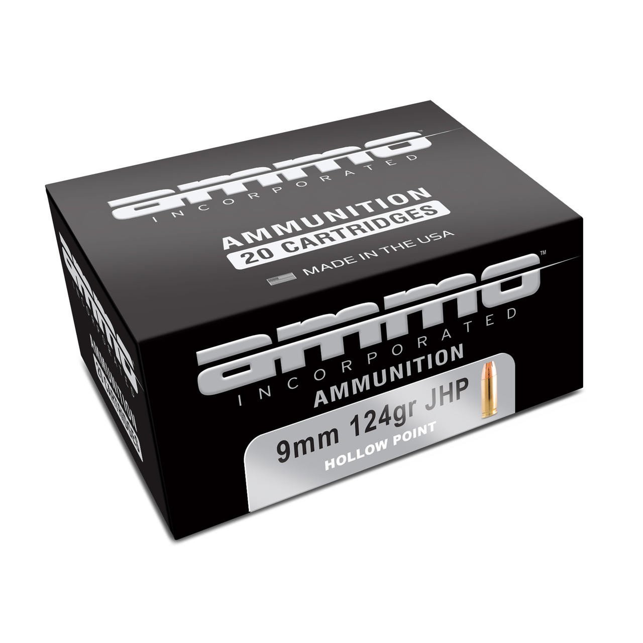 Image of Ammo Inc 9mm 124gr Xtp Jhp 20/200