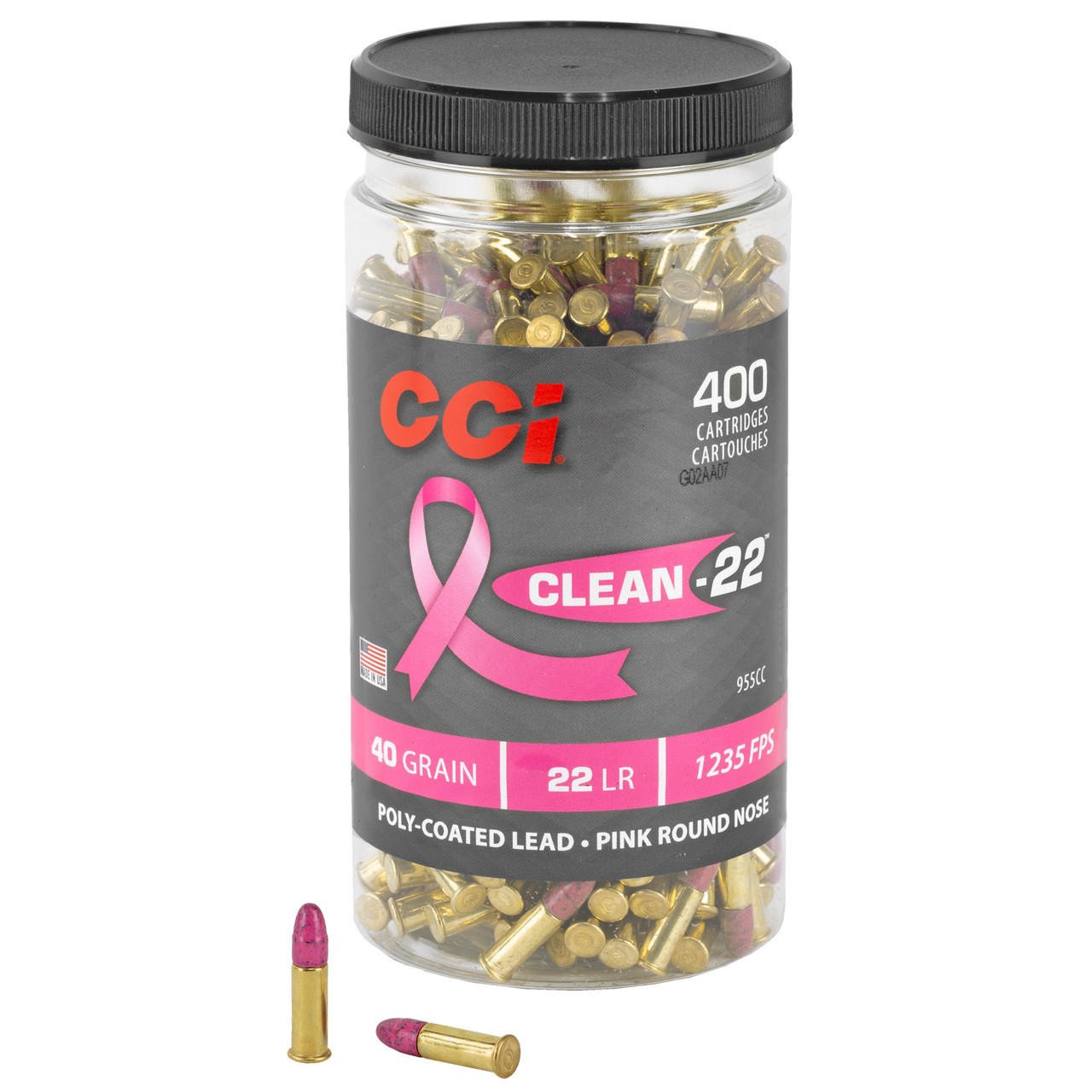 Image of Cci Cln-22 Pink Hv 22lr 40gr Btl 400