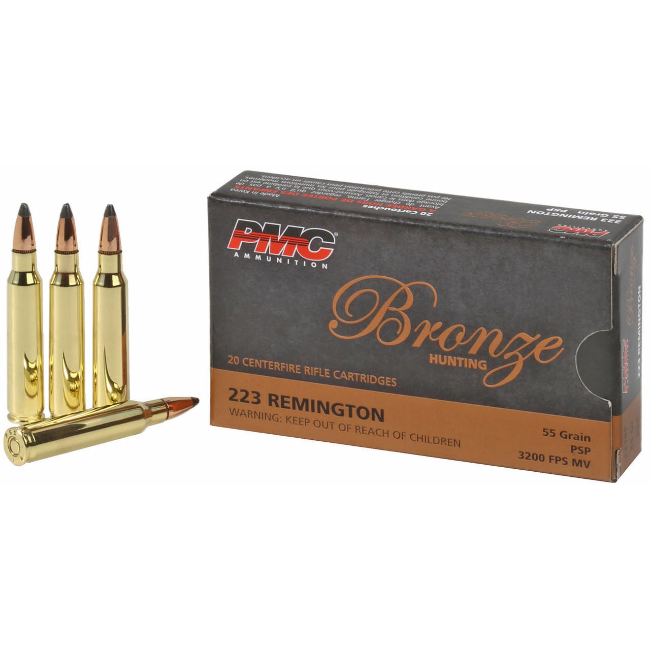 Image of Pmc Brnz 223rem 55gr Sp 20/800