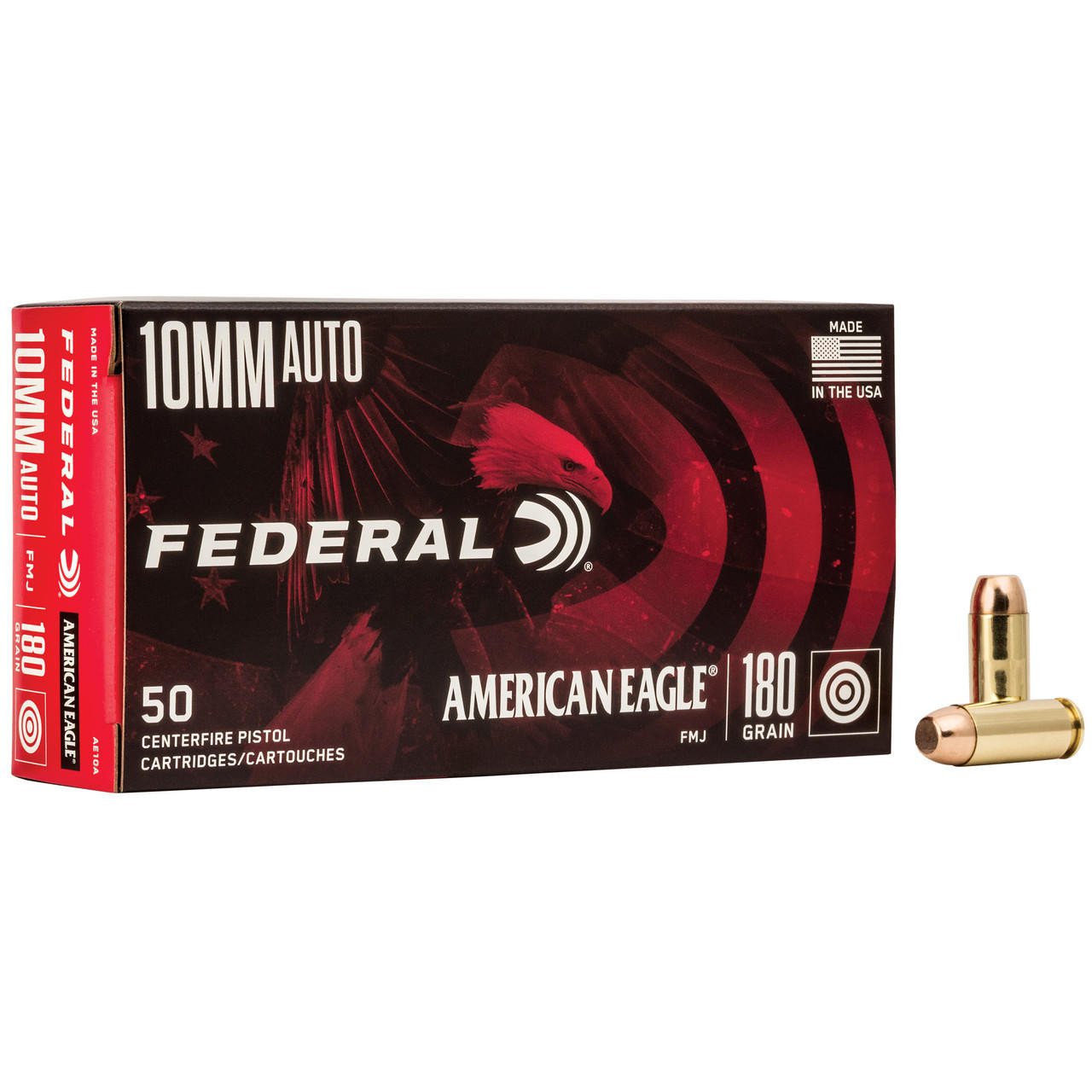 Image of Fed Am Eagle 10mm 180gr Fmj 50/1000