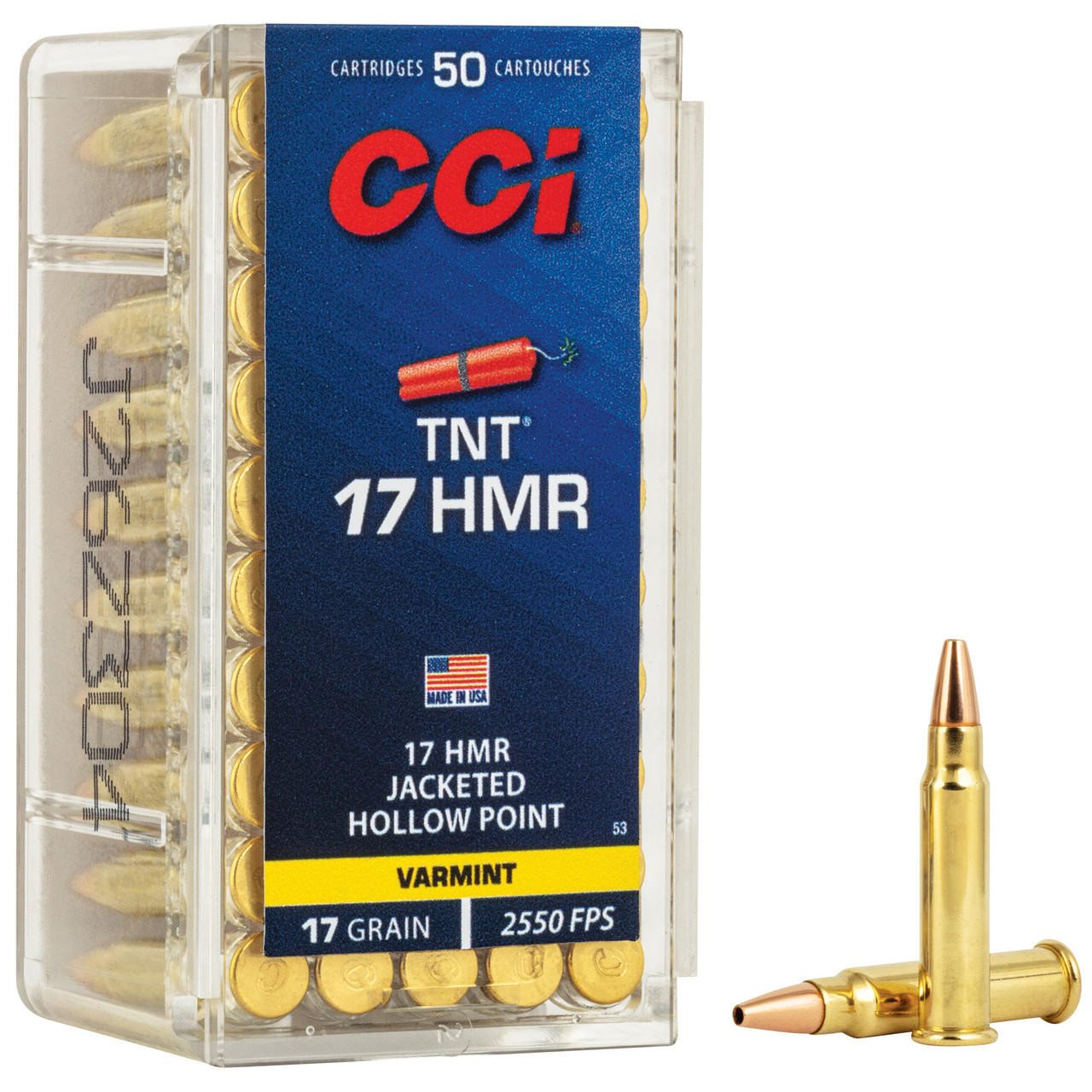 Image of Cci 17hmr 17gr Tnt Hp 50/2000