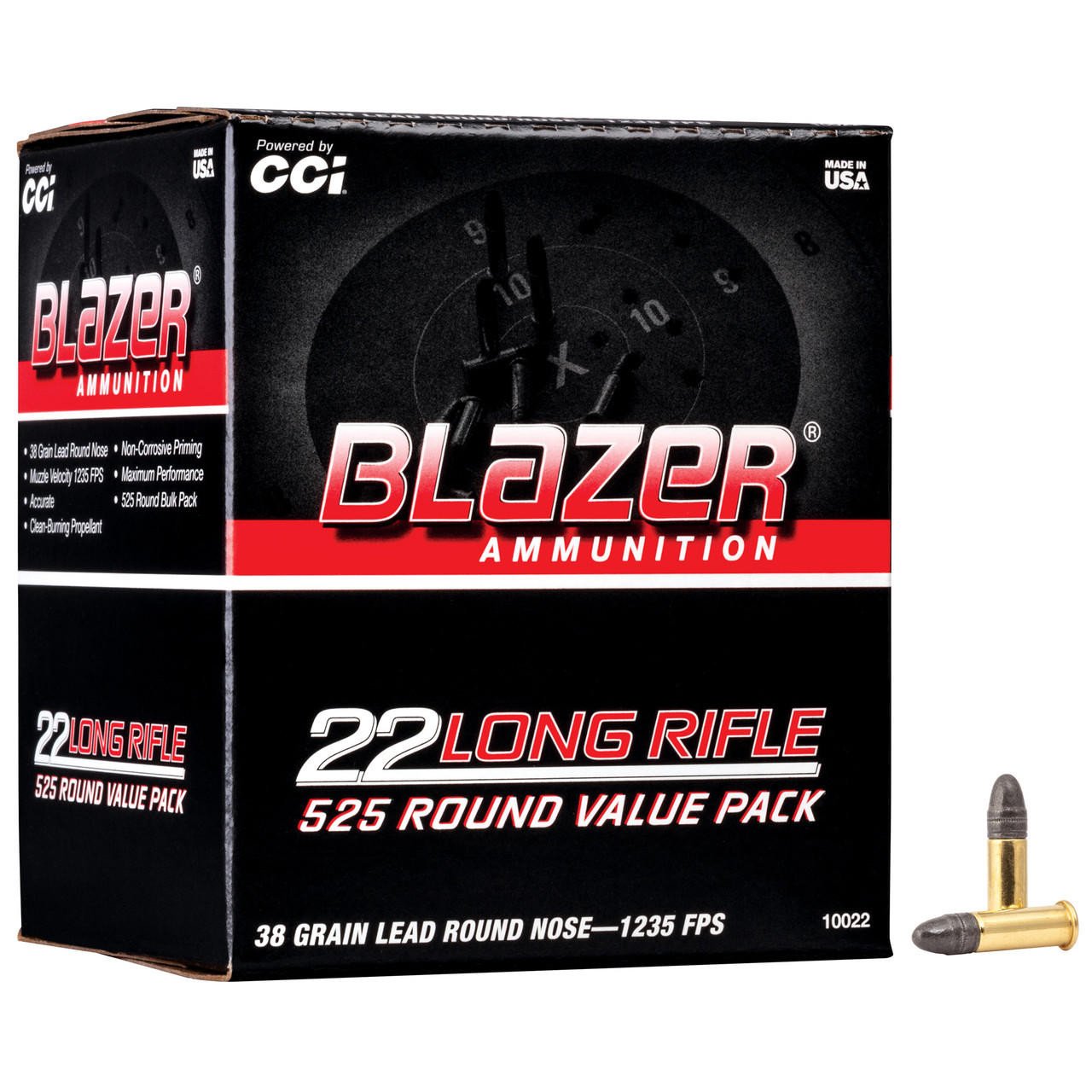 Image of Blazer 22lr 38gr 525ct Bx 525/5250