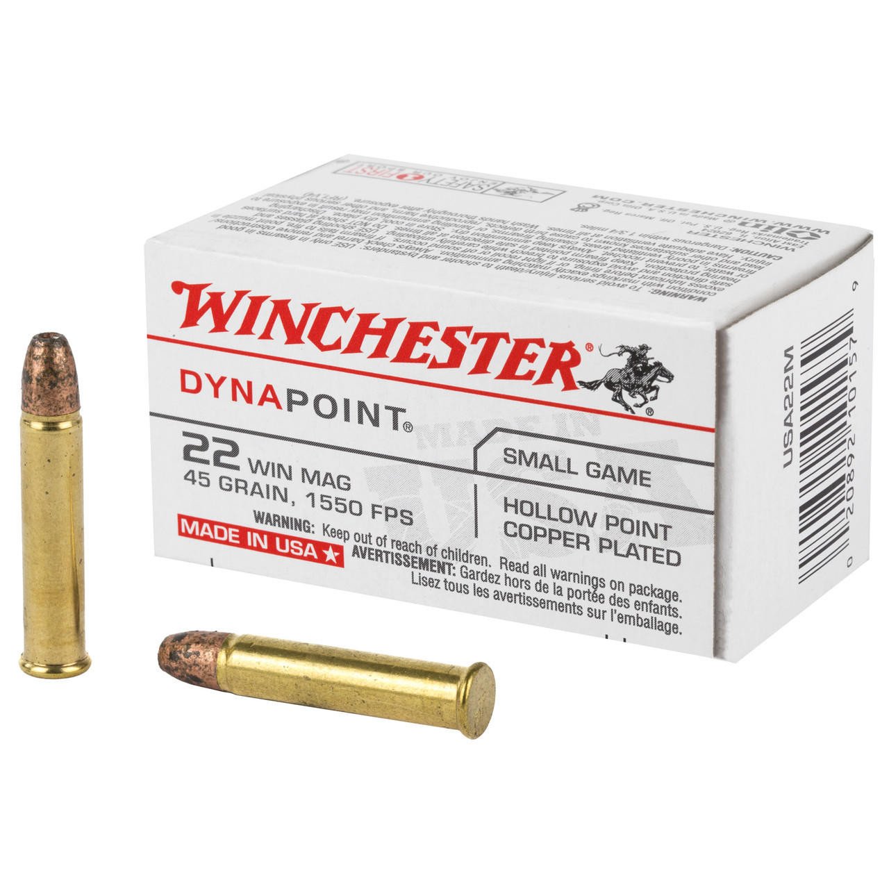 Image of Win Usa 22 Wmr 45gr Dynapnt 50/2000