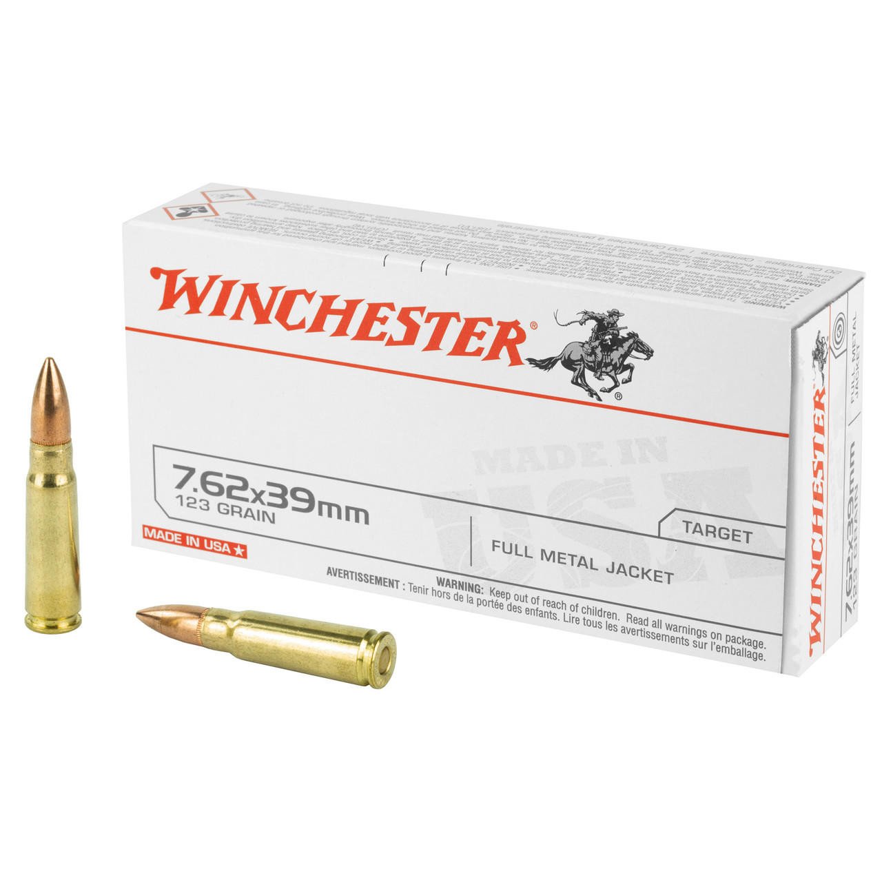 Image of Win Usa 762x39 123gr Fmj 20/200