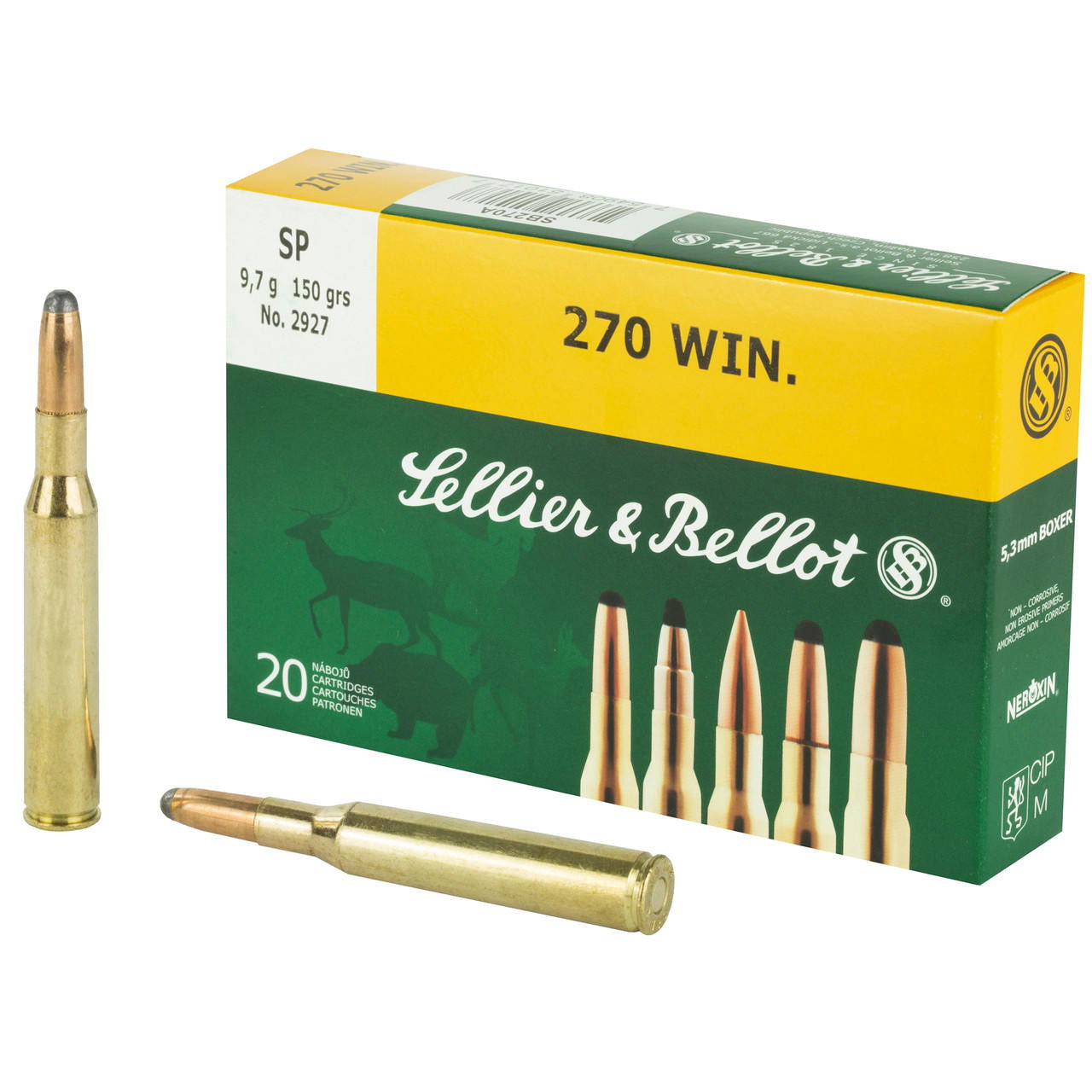 Image of S&b 270win 150gr Sp 20/400