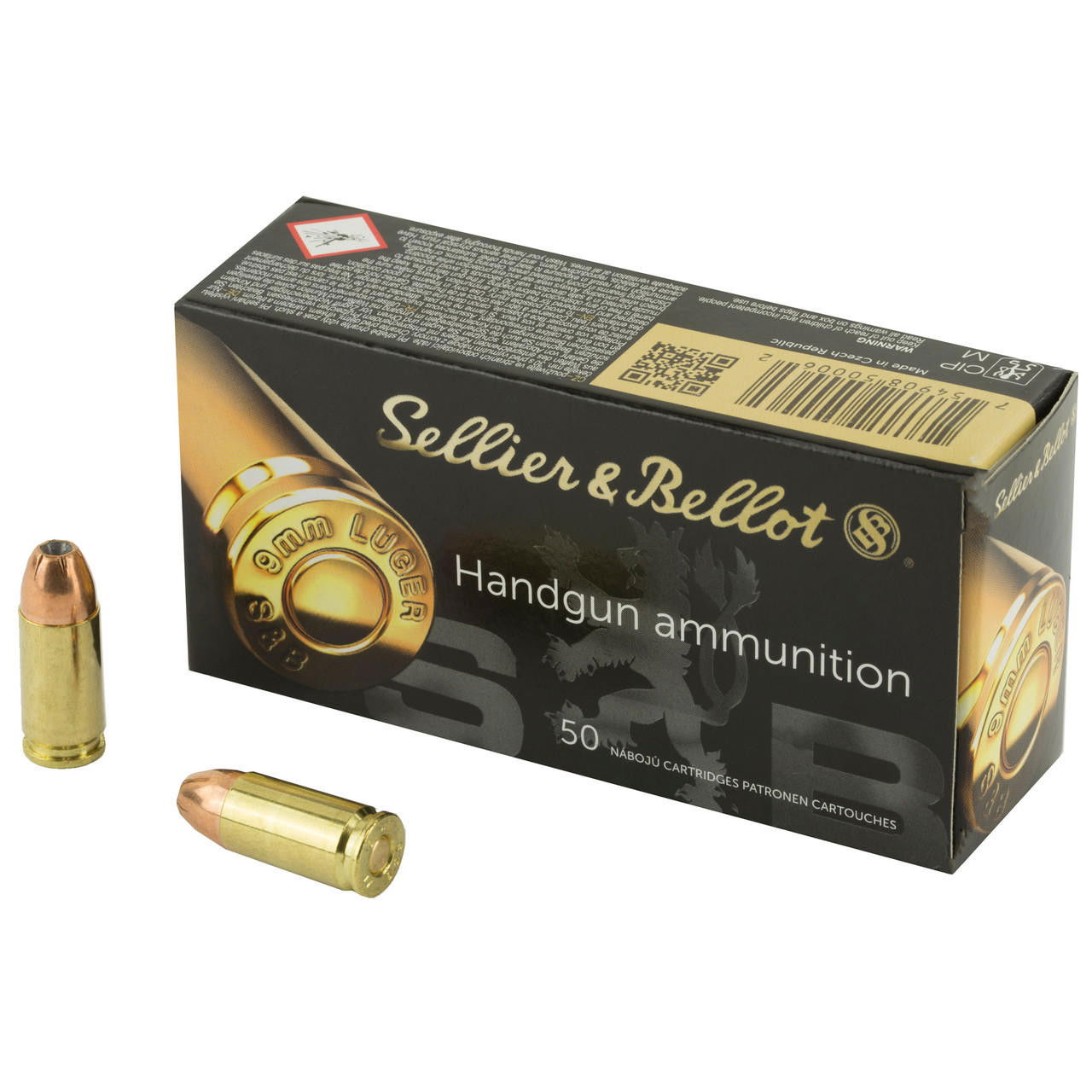 Image of S&b 9mm 115gr Jhp 50/1000