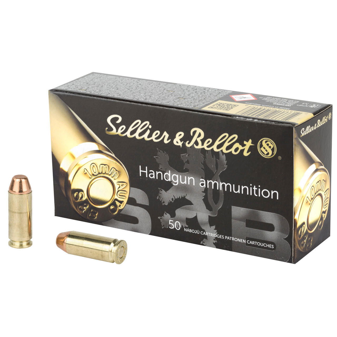 Image of S&b 10mm 180gr Fmj 50/1000