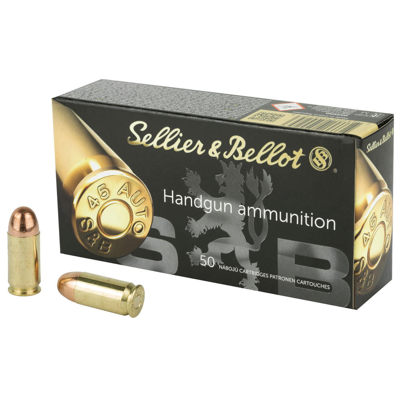 Image of S&b 45acp 230gr Fmj 50/1000