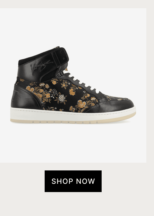 The Rapido High-top Sneaker in Eden Noir