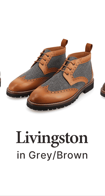 Livingston in Grey/Brown