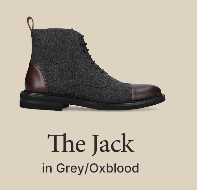 The Jack in Grey/Oxblood