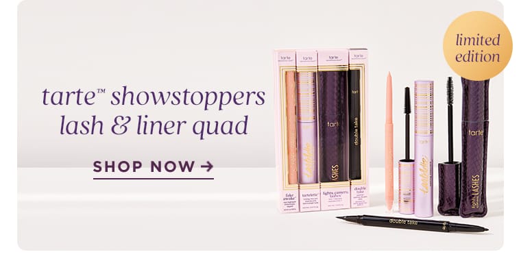 tarte™️ showstoppers lash & liner quad