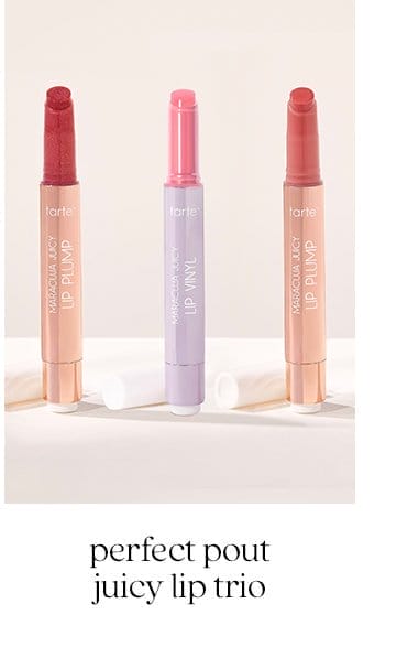 perfect pout juicy lip trio