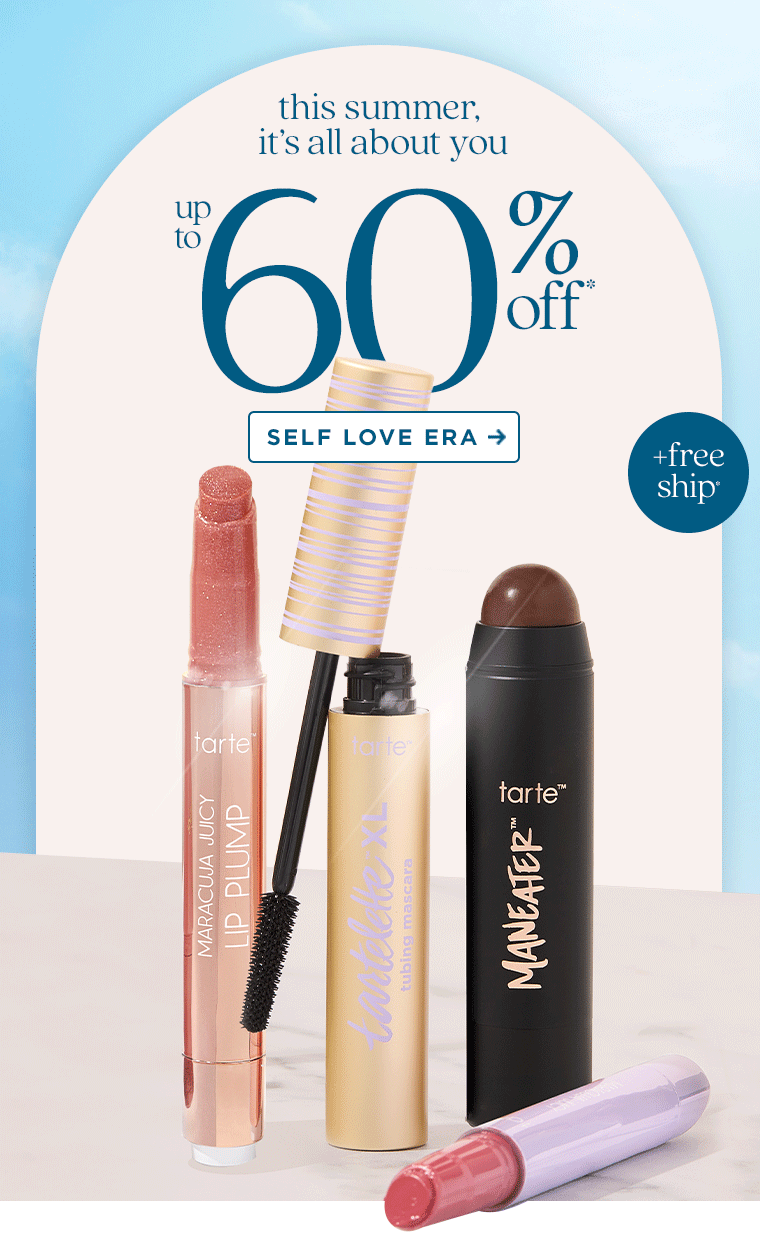 this summer it's all about you up to 60% off*