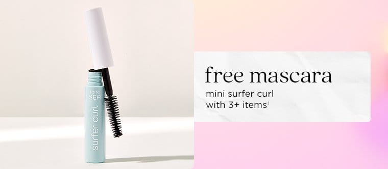 free surfer curl with 3+ items‡