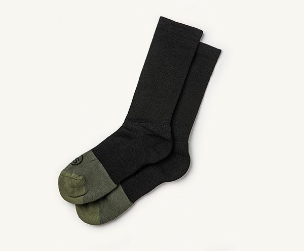 The Merino Sock in Black