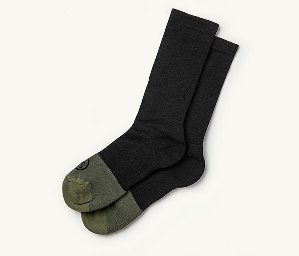 The Merino Sock in Black