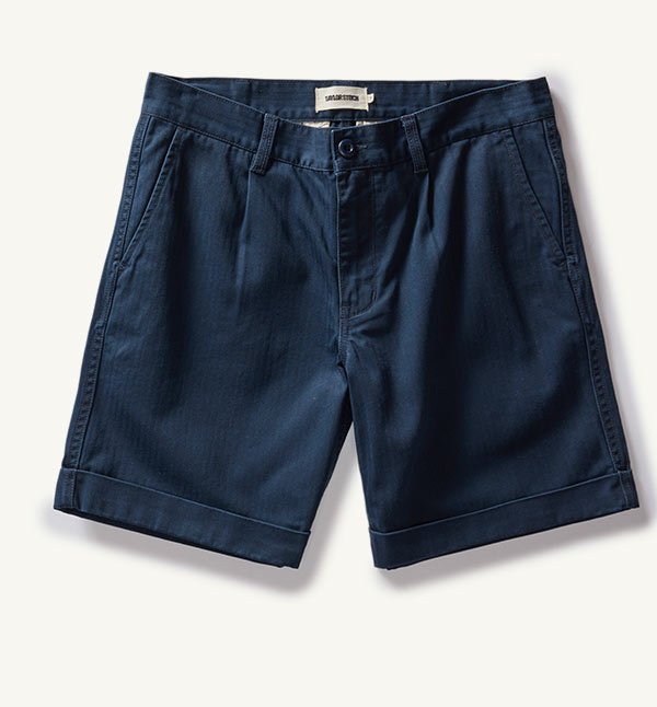 The Matlow Short in Dark any Herringbone