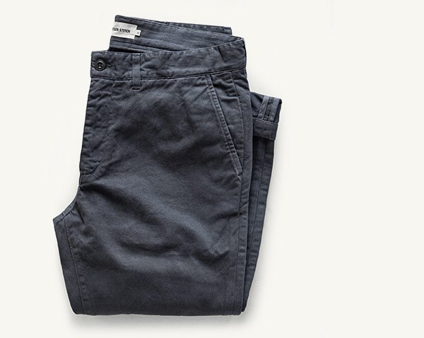 The Foundation Pant in Organic Coal