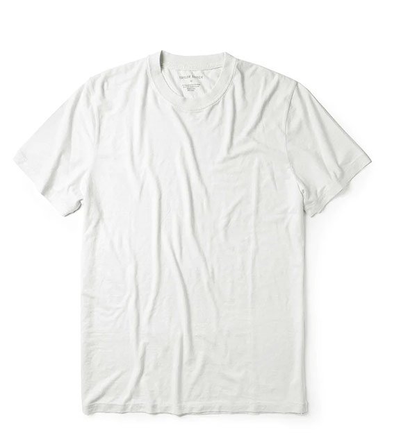The Cotton Hemp Tee in Natural