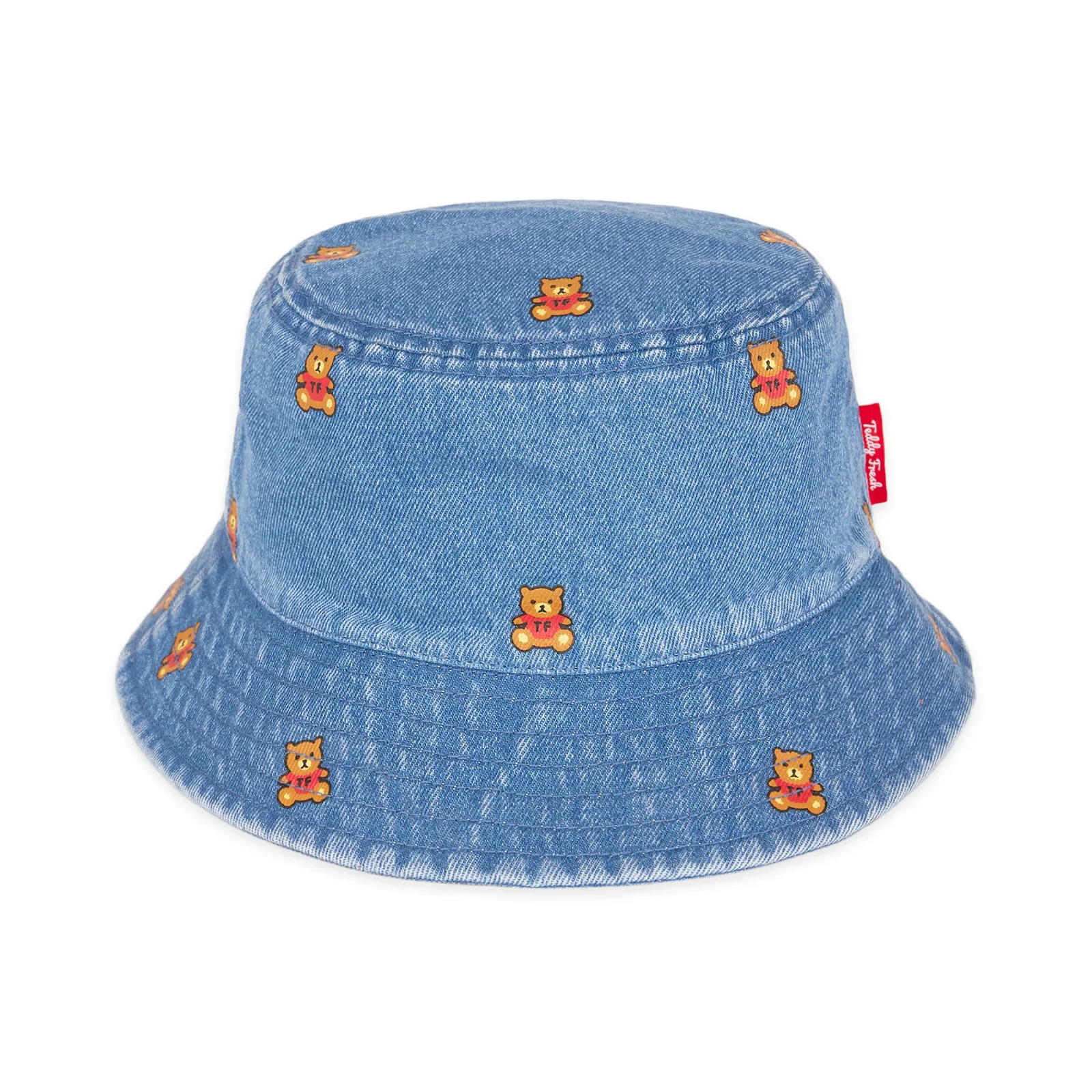Image of Denim Bear Bucket Hat