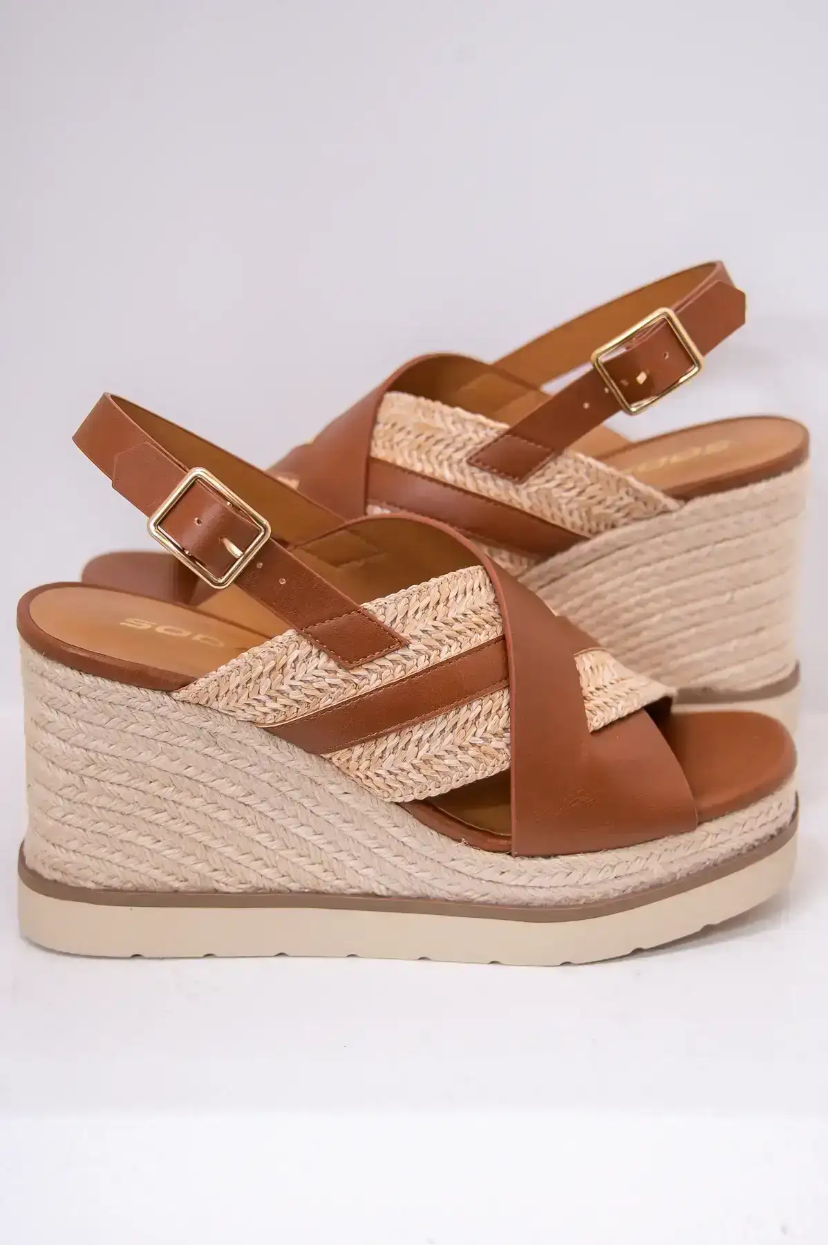 Image of Truly Untouchable Tan Espadrille Sandals - SHO2663TN