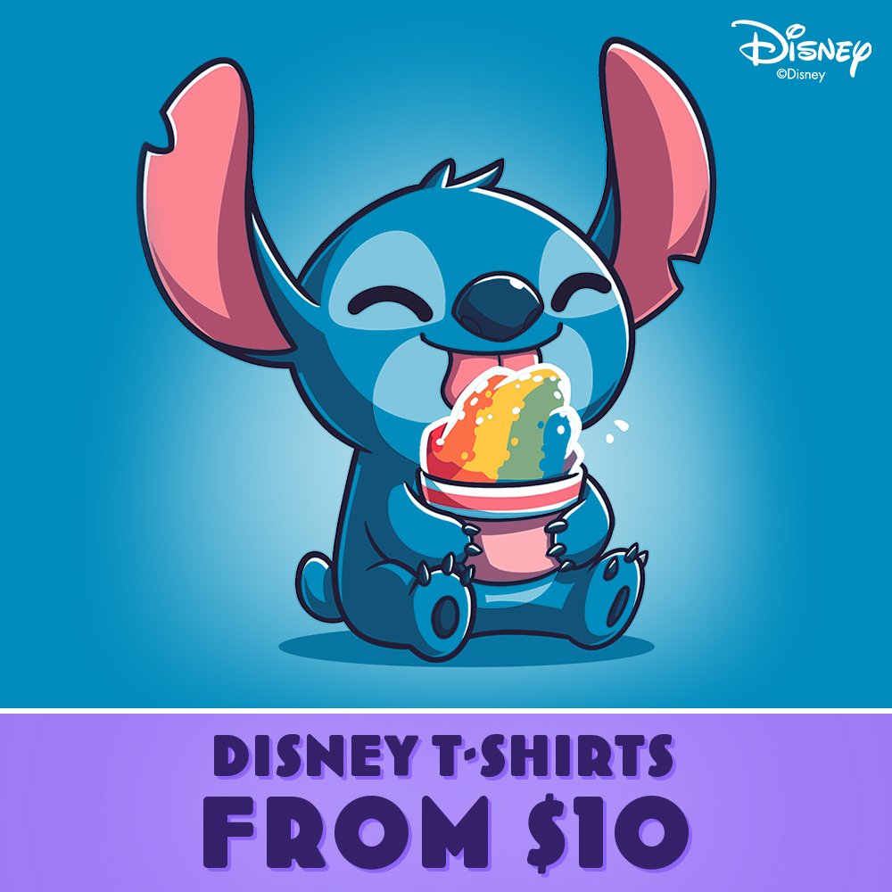 Disney T-shirts form \\$10