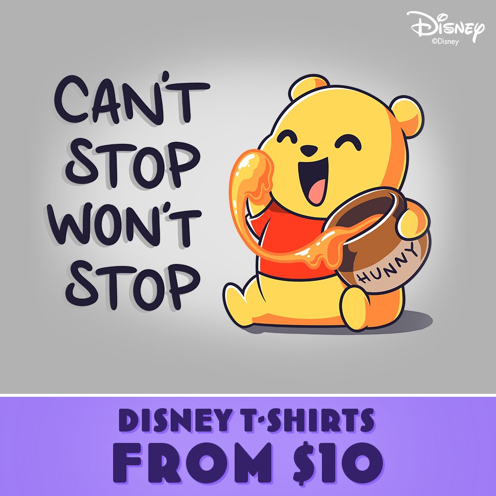 Disney T-shirts from \\$10