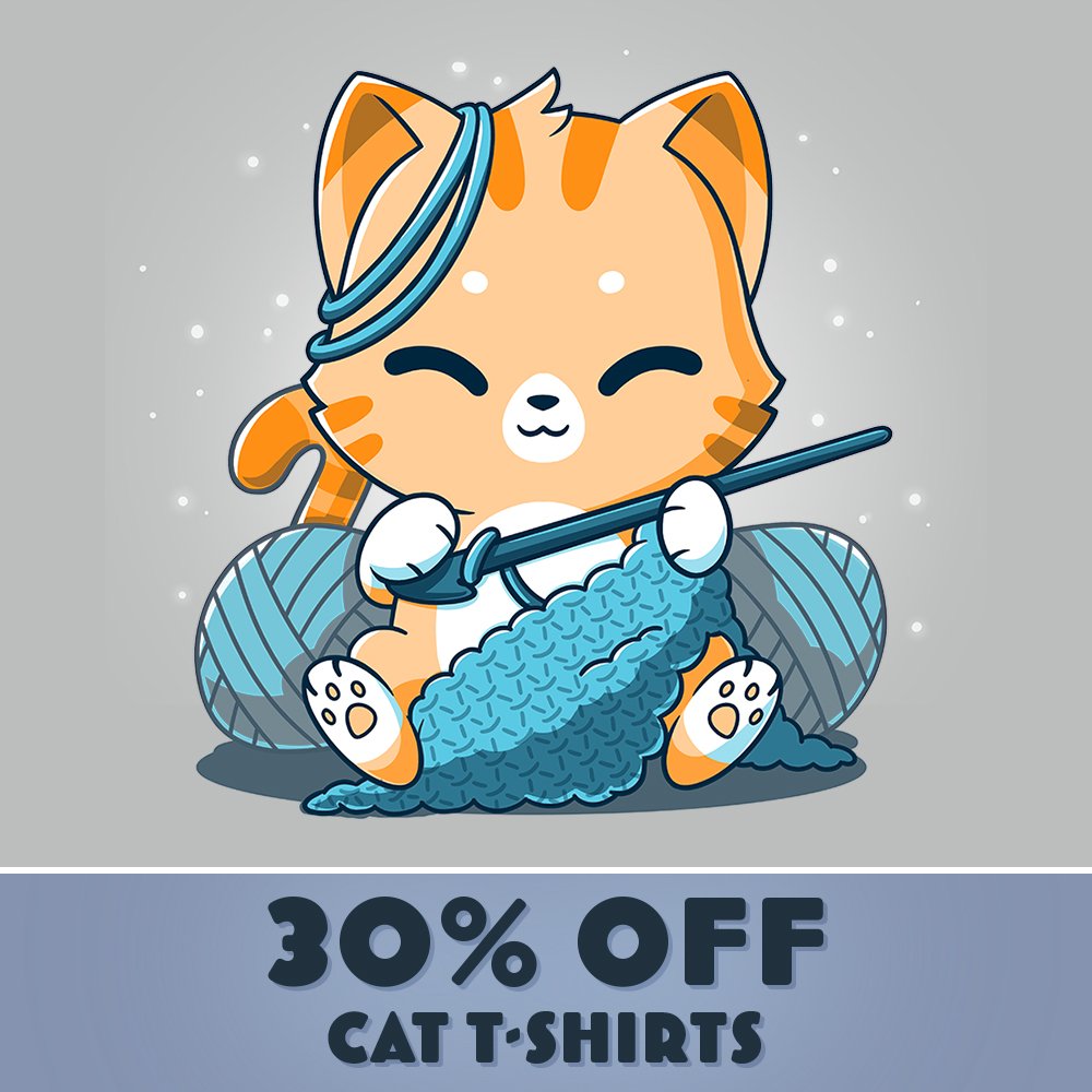 30% off Cat T-shirts