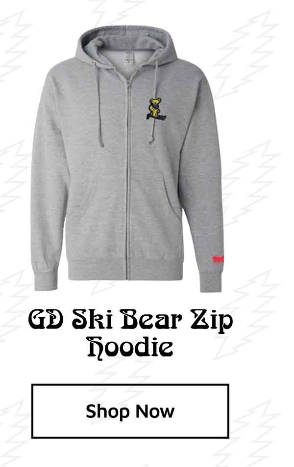 GD Ski Bear Zip Hoodie