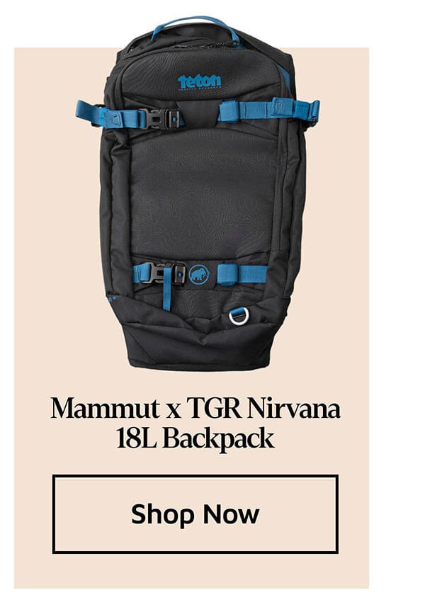 Mammut x TGR Nirvana 18L Backpack