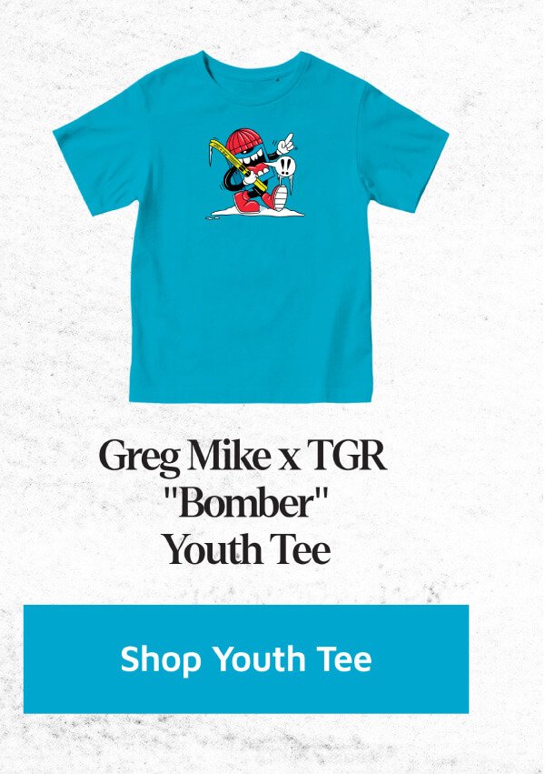 Greg Mike x TGR "Bomber" Youth Tee