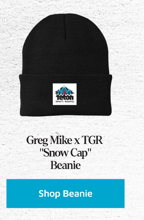 Greg Mike x TGR "Snow Cap" Beanie