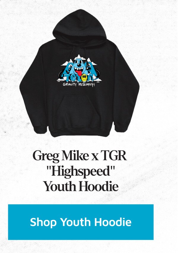 Greg Mike x TGR "Highspeed" Youth Hoodie