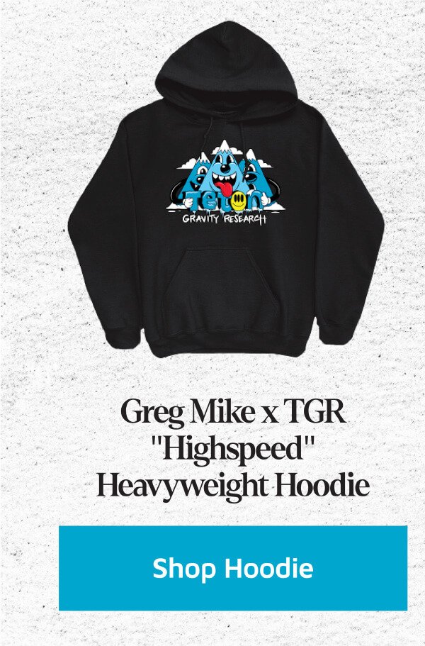 Greg Mike x TGR "Highspeed Heavyweight Hoodie