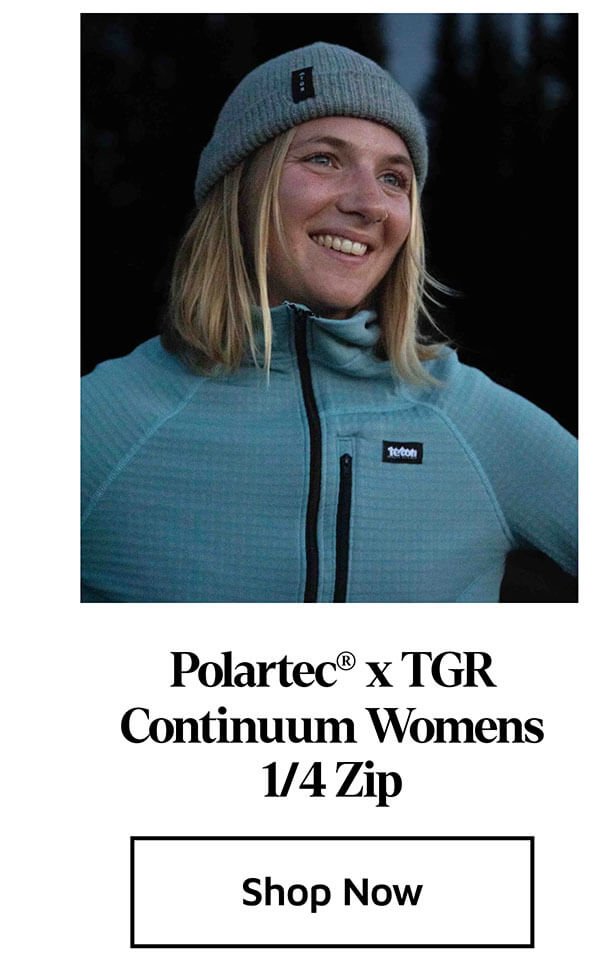 Polartec® x TGR Continuum Womens 1/4 Zip