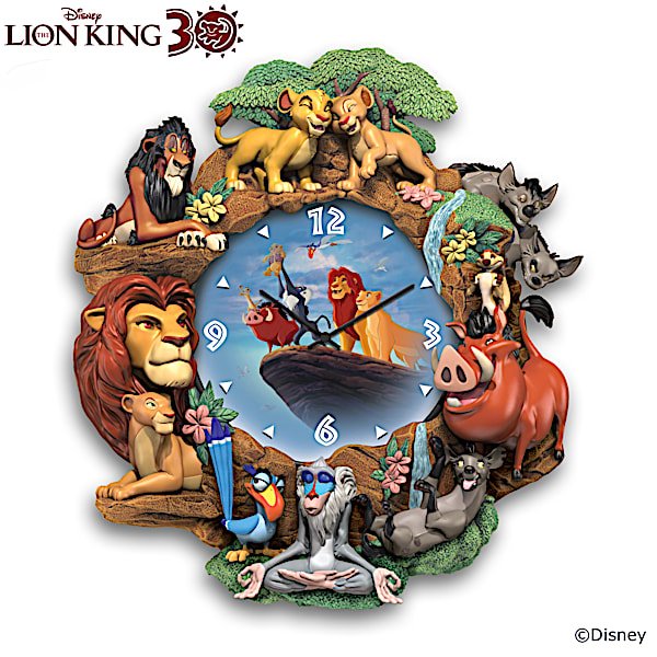 Disney The Lion King Wall Clock