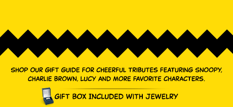 Happiness Is...PEANUTS® - Shop our gift guide for cheerful tributes featuring Snoopy, Charlie Brown, Lucy and more favorite characters. Gift Box Included with Jewelry