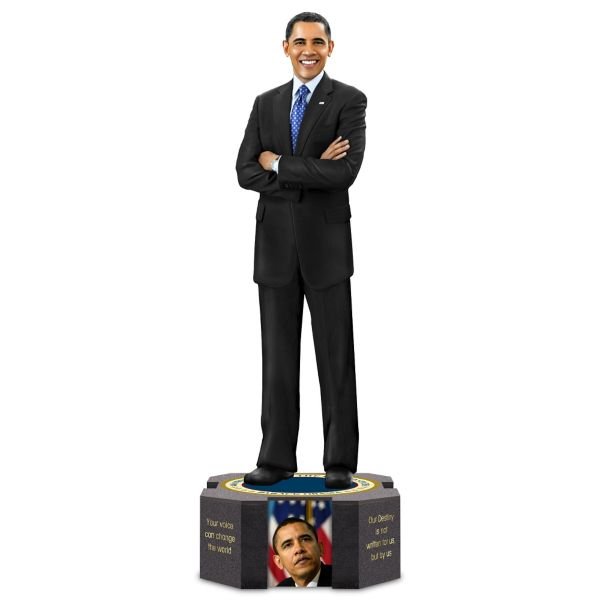 Keith Mallett President Barack Obama Farewell Sculpture