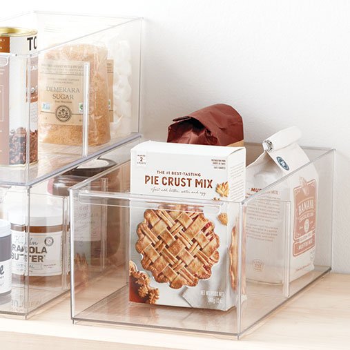 Shelf-Depth Pantry Bins